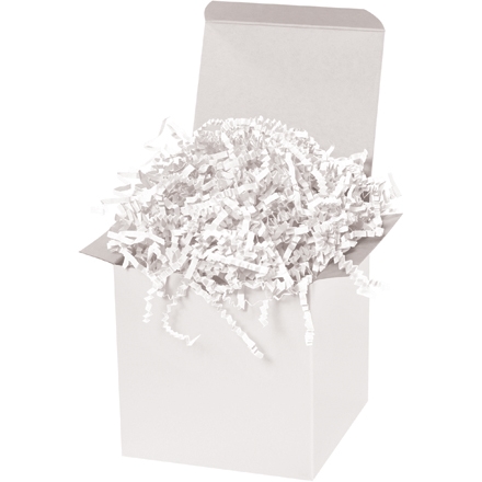 BOX USA Crinkle Paper 10 lb. White 1-Pack  Packaging Paper for Shipping  Moving and Storage Supplies