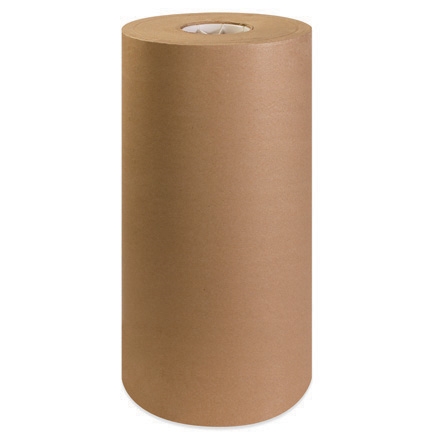 Brown Kraft Paper Roll for Packing - 30 lb., 18 x 1,200