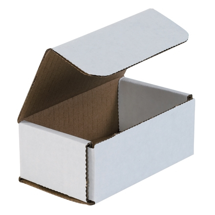50-5 x 3 x 5 White Corrugated Shipping Mailer Packing Box Boxes 